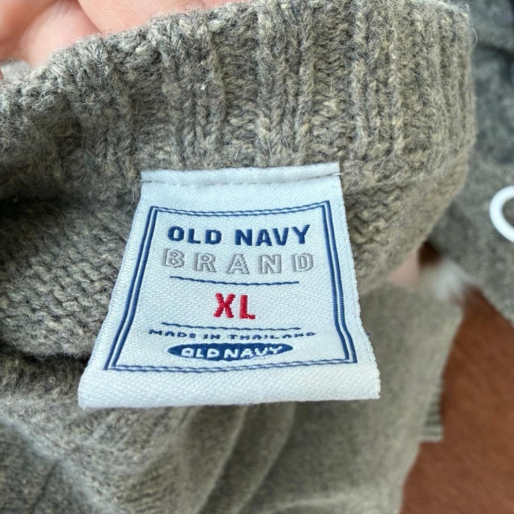 90s stripe green sweater - Picture 7 of 7